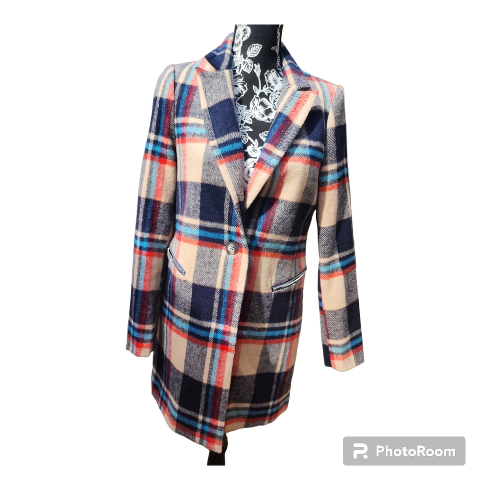Runway Couture Plaid Blazer